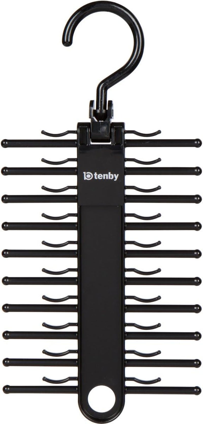 2 - PACK Black Tie Rack, Organizer, Hanger, Holder - Affordable Ti... - My Store