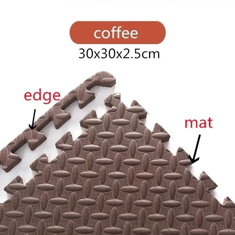 2.5Cm Thick Baby Puzzle Mats Play Mat Kids Interlocking Tiles Toys Carpet Soft Climbing Pad EVA Living Room Tatami Play Mats - My Store