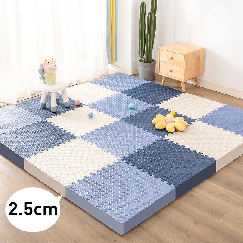 2.5Cm Thick Baby Puzzle Mats Play Mat Kids Interlocking Tiles Toys Carpet Soft Climbing Pad EVA Living Room Tatami Play Mats - My Store