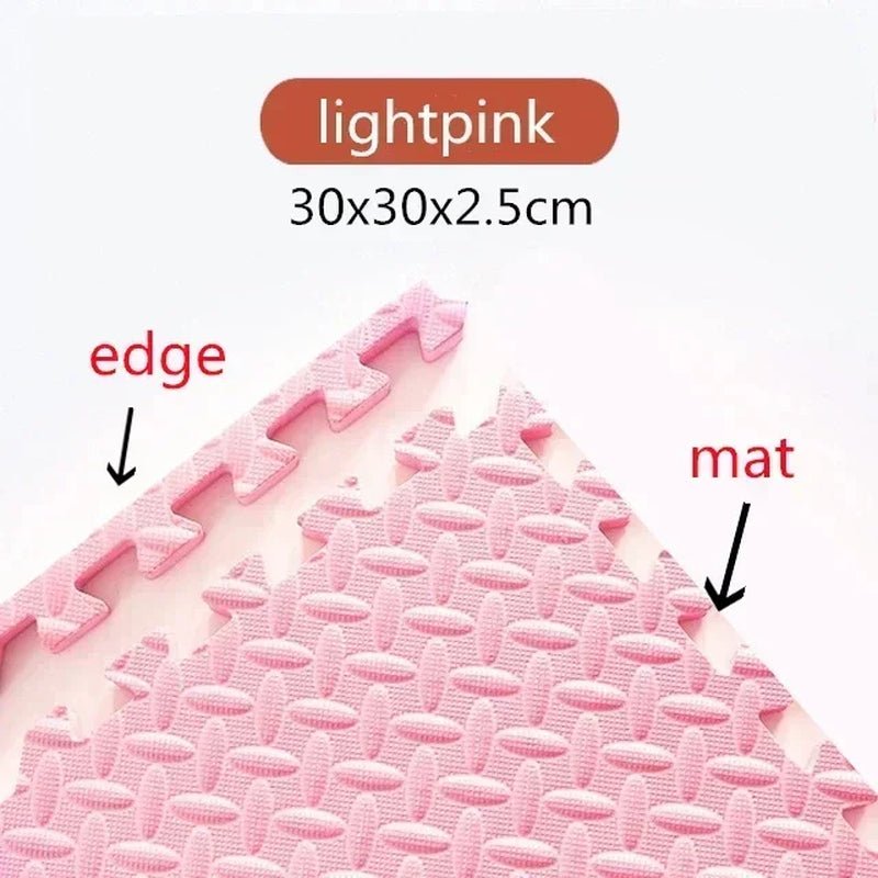 2.5Cm Thick Baby Puzzle Mats Play Mat Kids Interlocking Tiles Toys Carpet Soft Climbing Pad EVA Living Room Tatami Play Mats - My Store