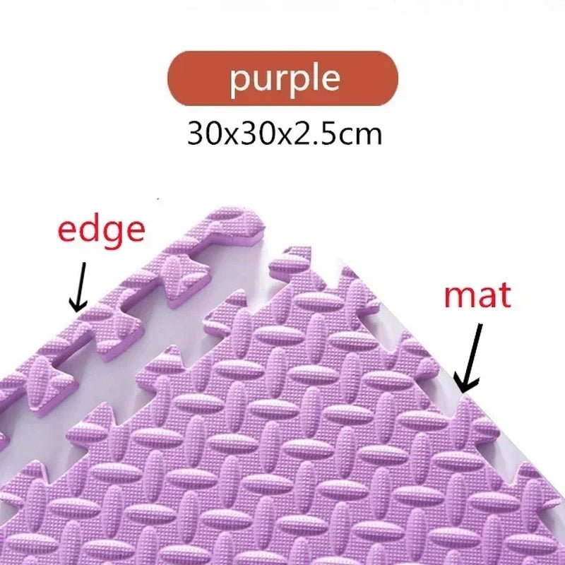 2.5Cm Thick Baby Puzzle Mats Play Mat Kids Interlocking Tiles Toys Carpet Soft Climbing Pad EVA Living Room Tatami Play Mats - My Store