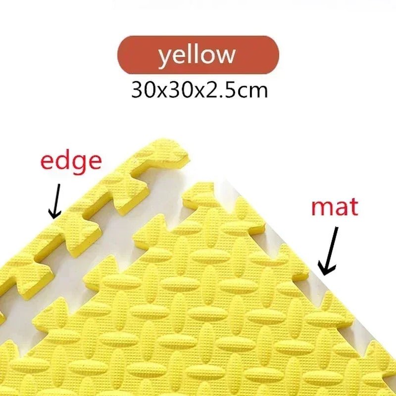 2.5Cm Thick Baby Puzzle Mats Play Mat Kids Interlocking Tiles Toys Carpet Soft Climbing Pad EVA Living Room Tatami Play Mats - My Store
