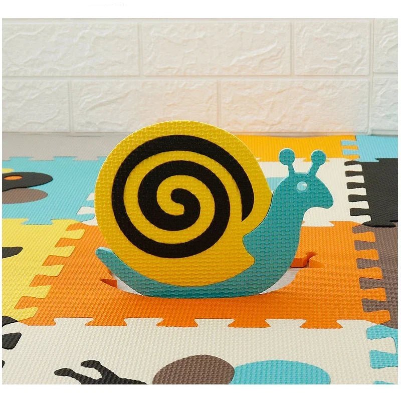 30*30*1Cm Cartoon Animal Pattern Play Mats Puzzles EVA Foam Floor Pad for Children Baby Play Gym Crawling Mats Toddler Carpet - My Store