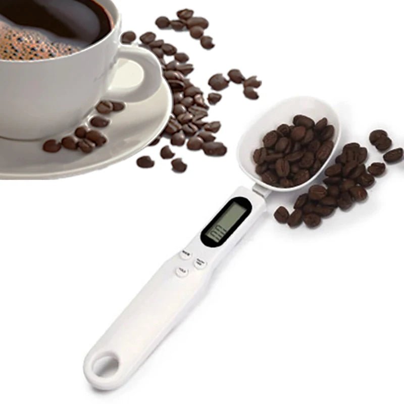 500G/0.1G Portable LCD Digital Kitchen Scale Measuring Spoon Gram Electronic Spoon Weight Volumn Food Scale New High Quality - My Store