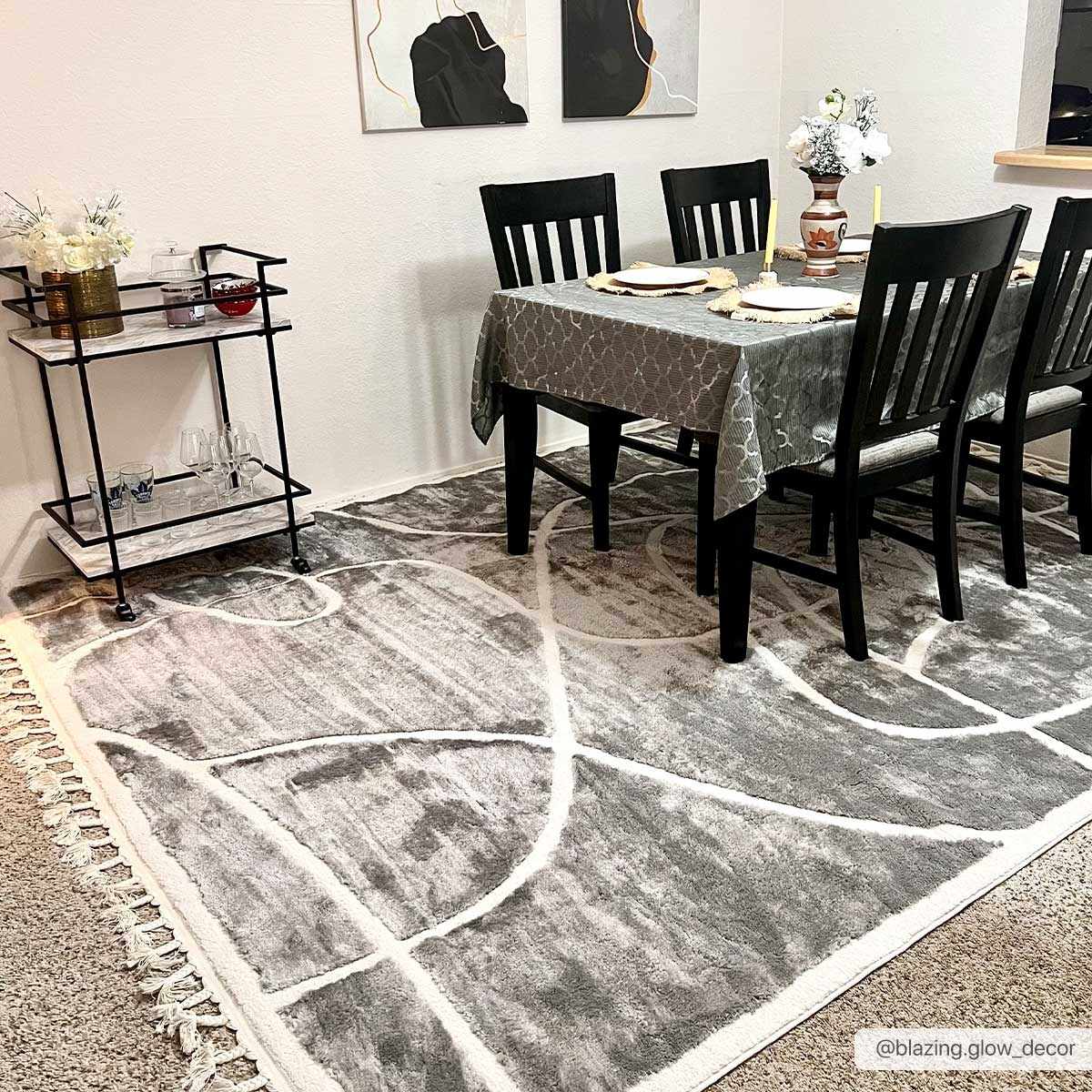 Azana Gray Area Rug - My Store