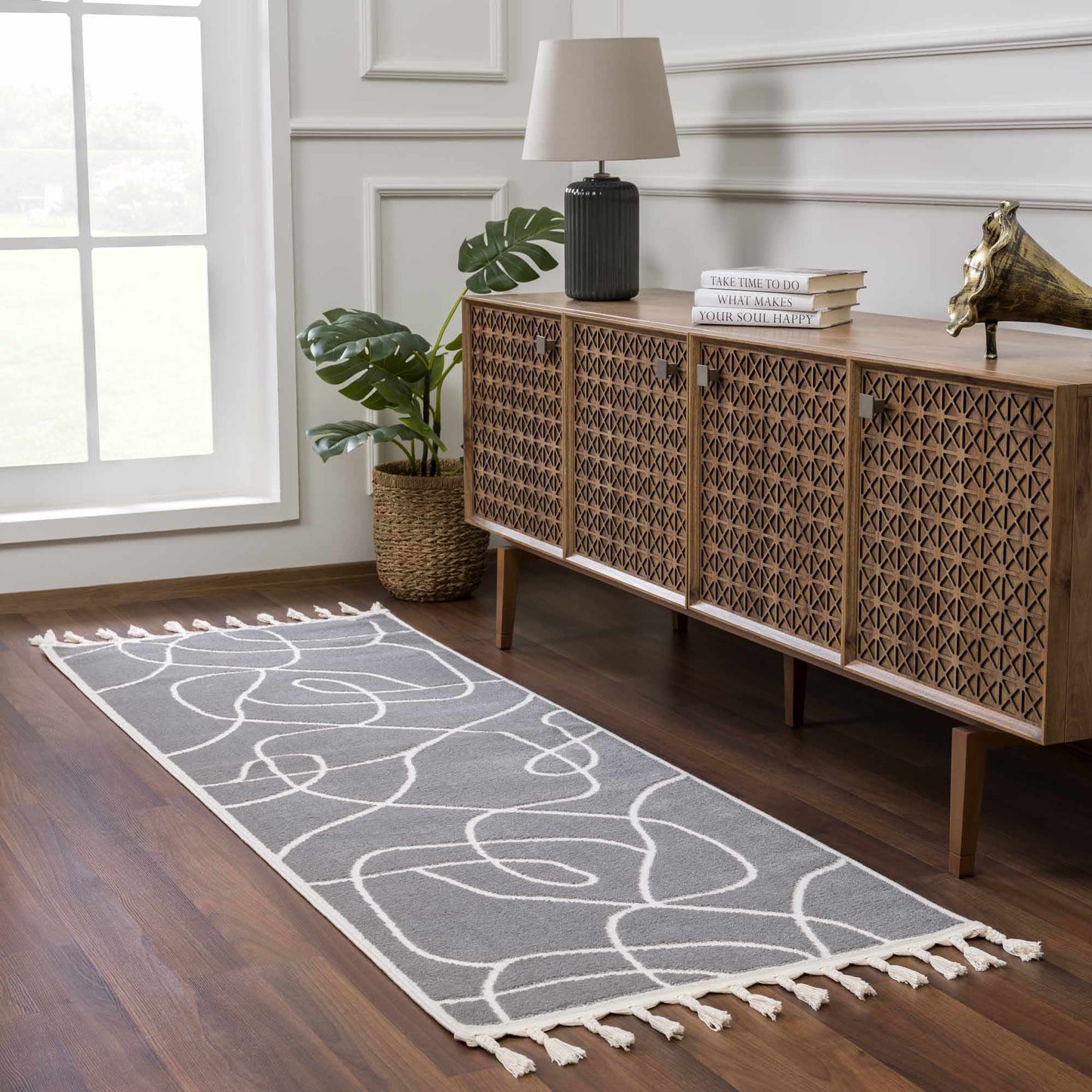 Azana Gray Area Rug - My Store