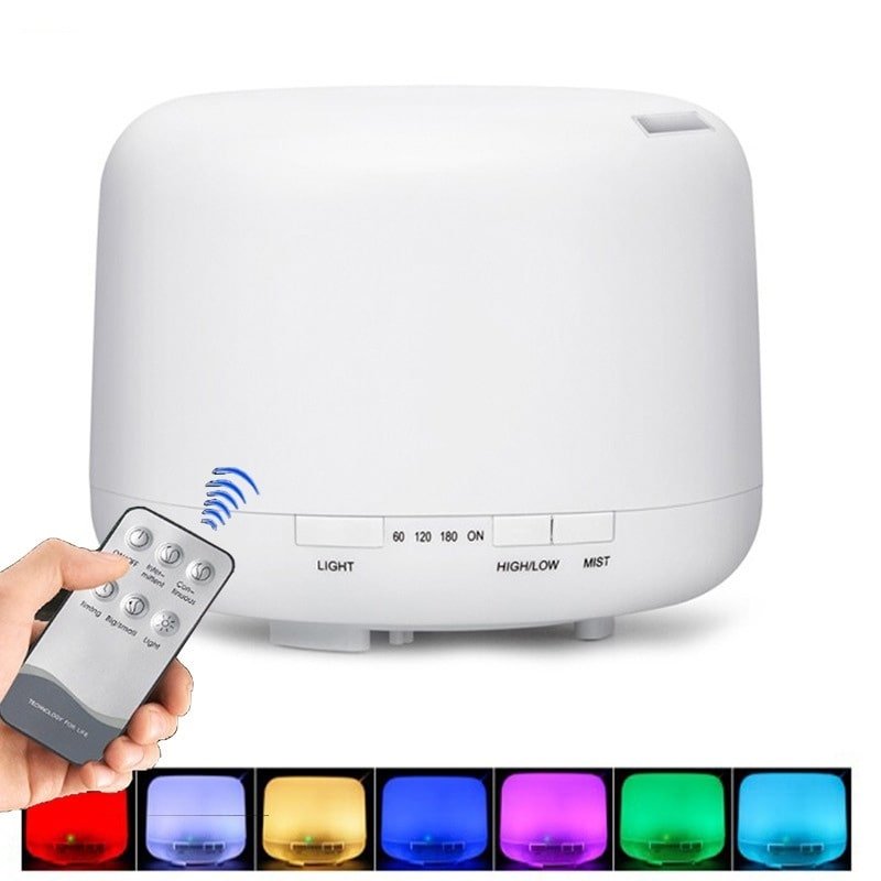 Color Changing Essential Oil Aromatherapy Diffuser With Remote - My Store