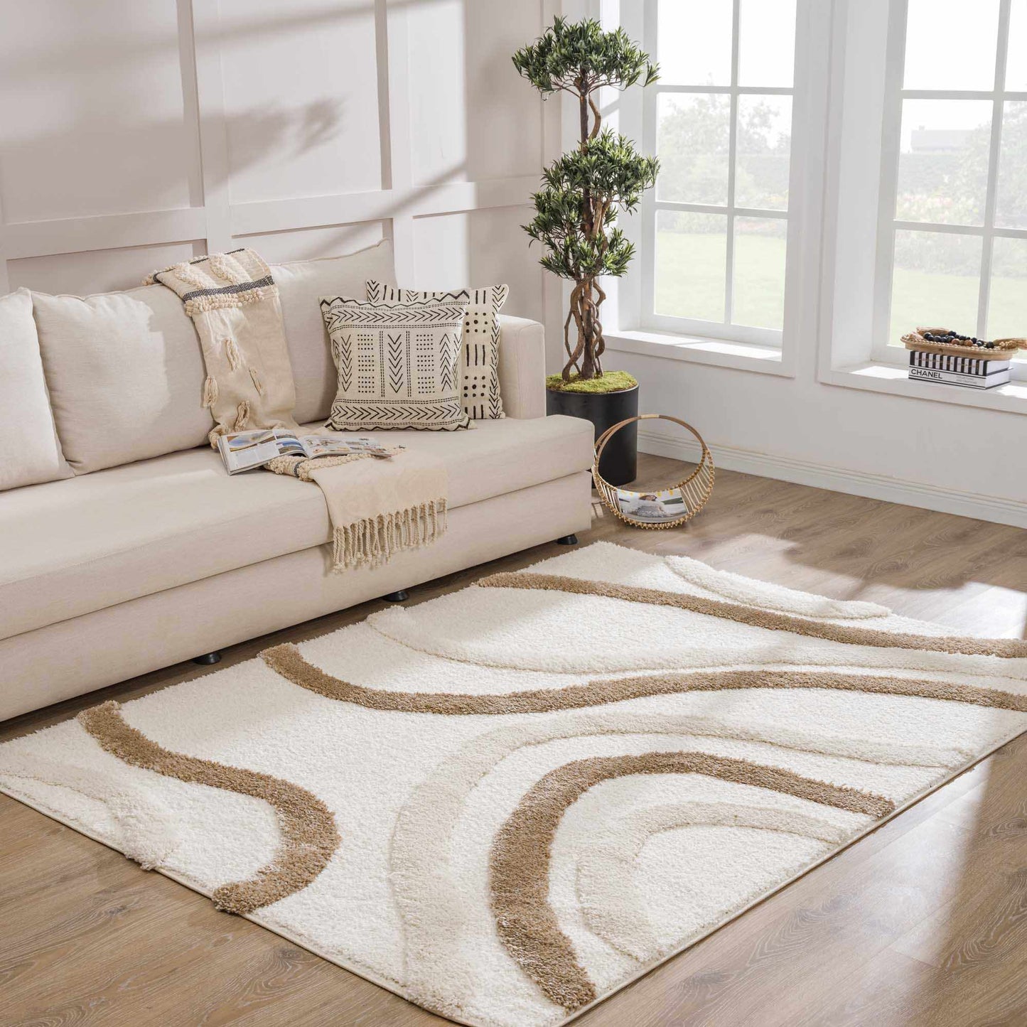 Espiye Embossed Plush Rug - My Store