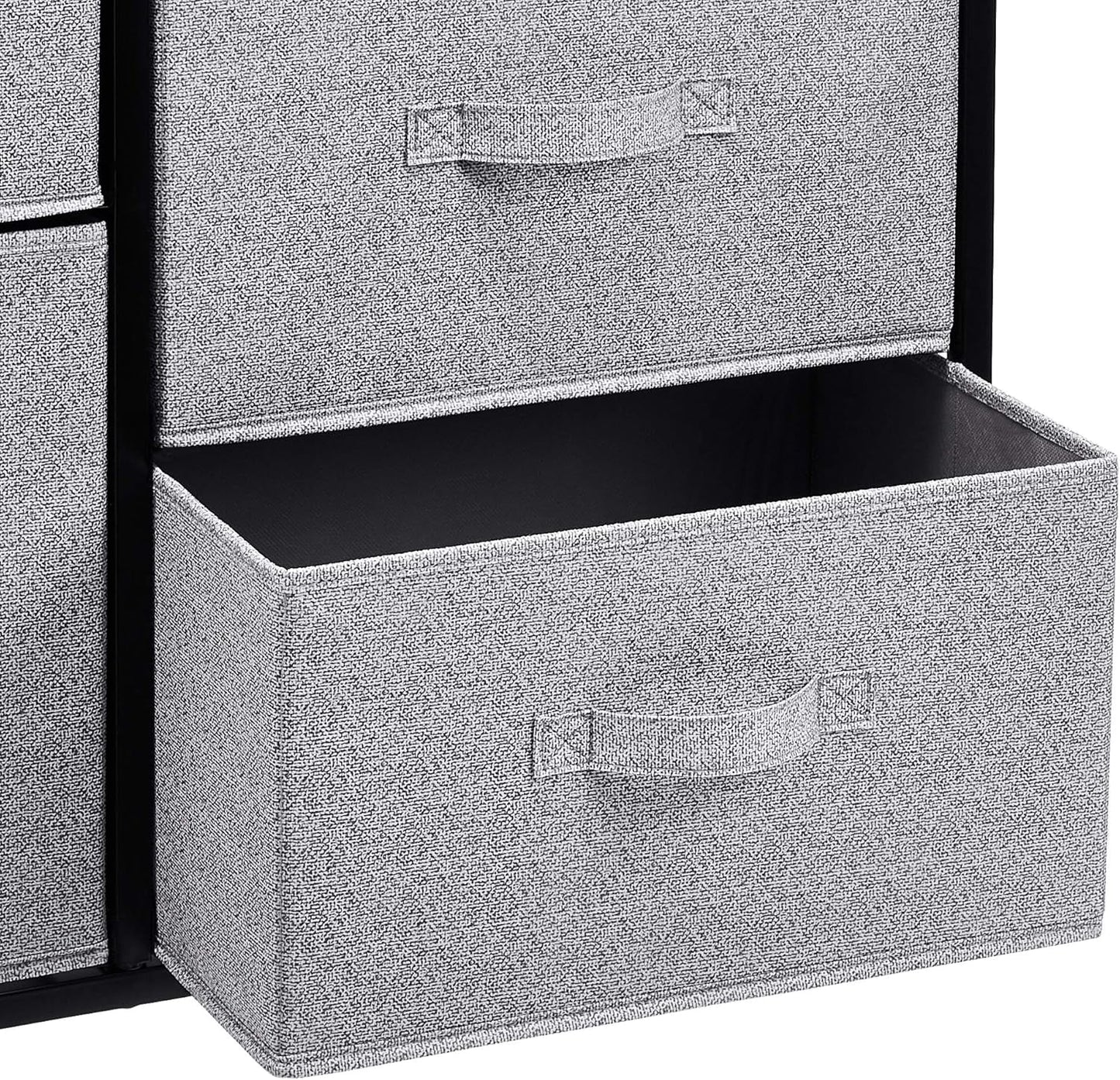 Fabric 5 - Drawer Storage Organizer Unit for Closet, Black - My Store