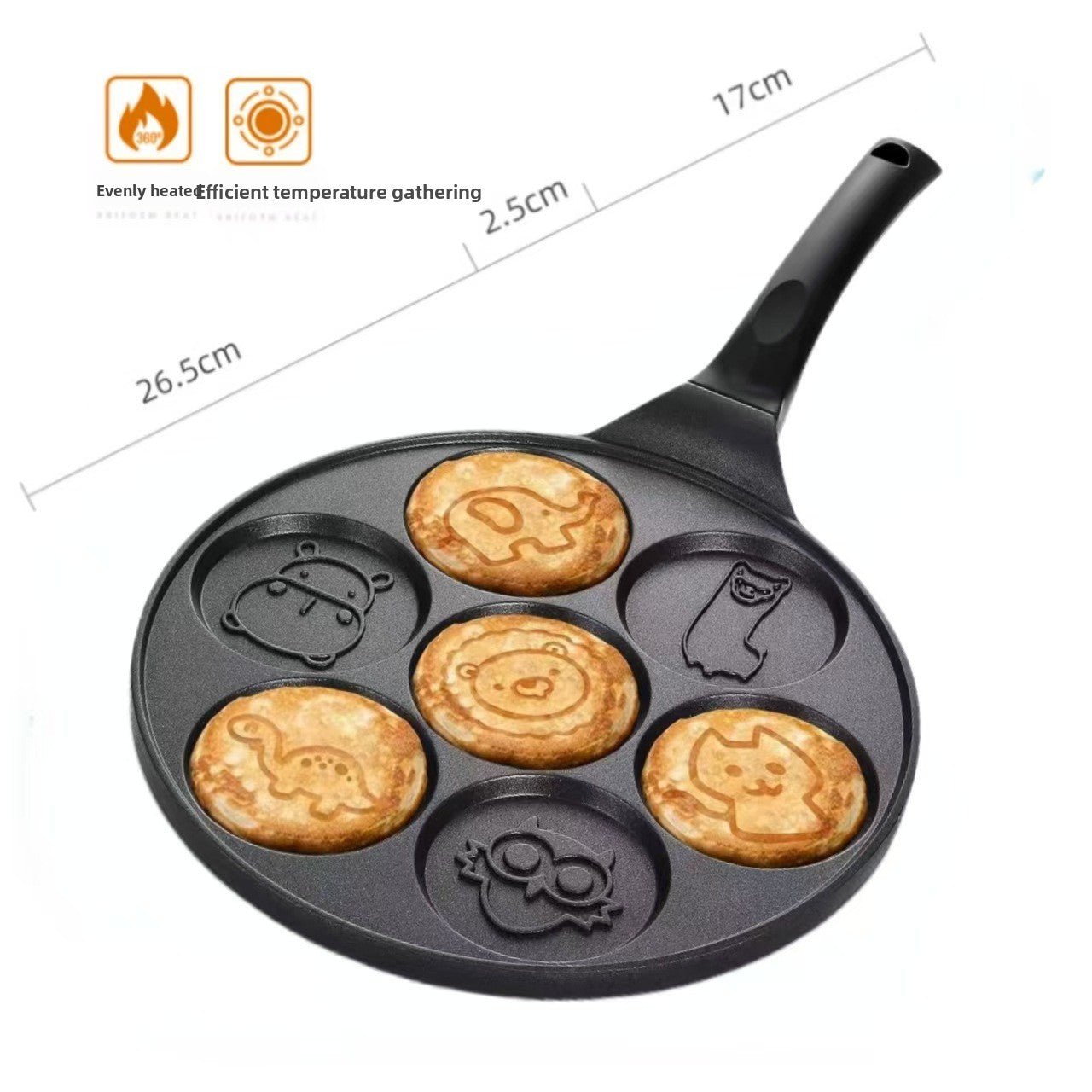 Four - hole breakfast egg burger pot - My Store