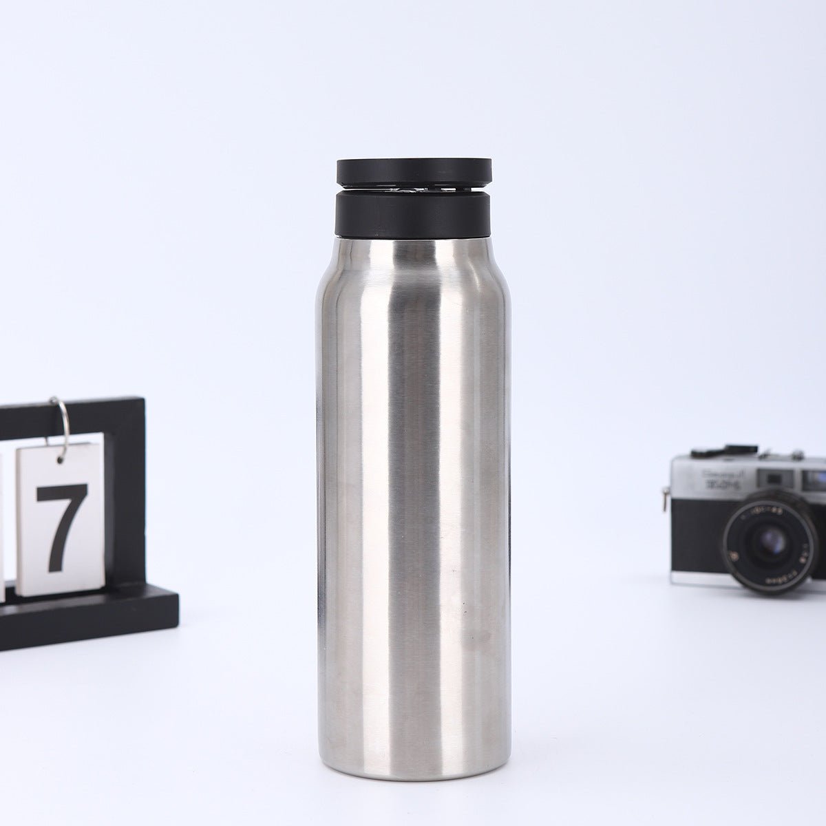 Large - capacity stainless steel magnetic insulated cup - My Store