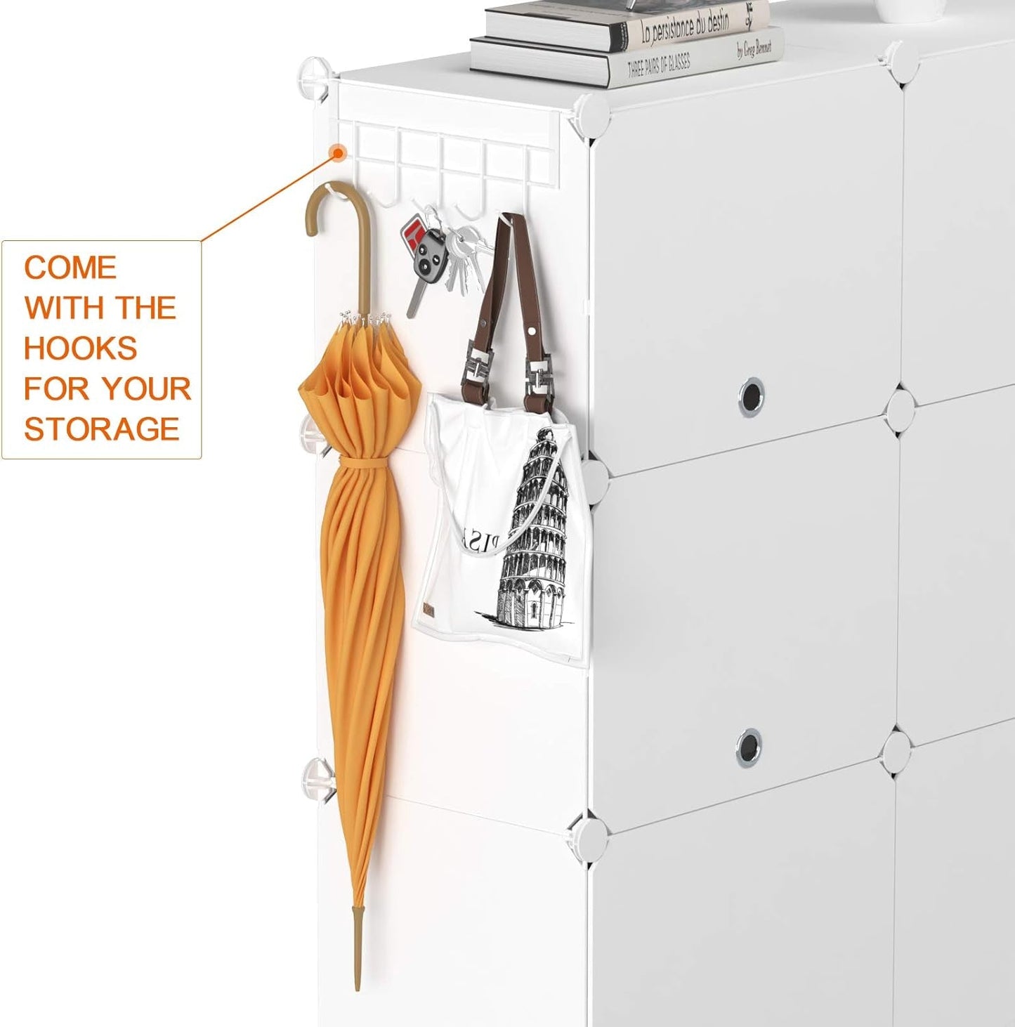 Shoe Rack, 6 Tier Shoe Storage Cabinet 24 Pair Plastic Shoe Shelves Organizer for Closet Hallway Bedroom Entryway - My Store