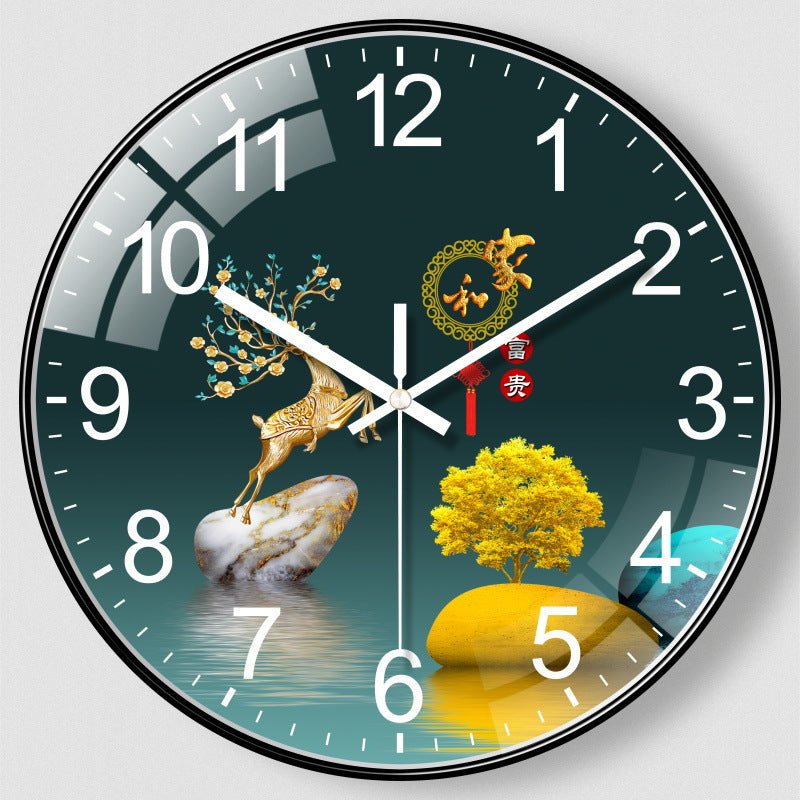Silent Home Fashion Wall Clock - My Store