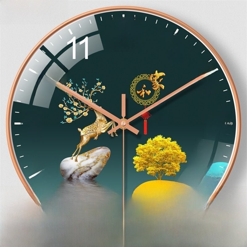 Silent Home Fashion Wall Clock - My Store