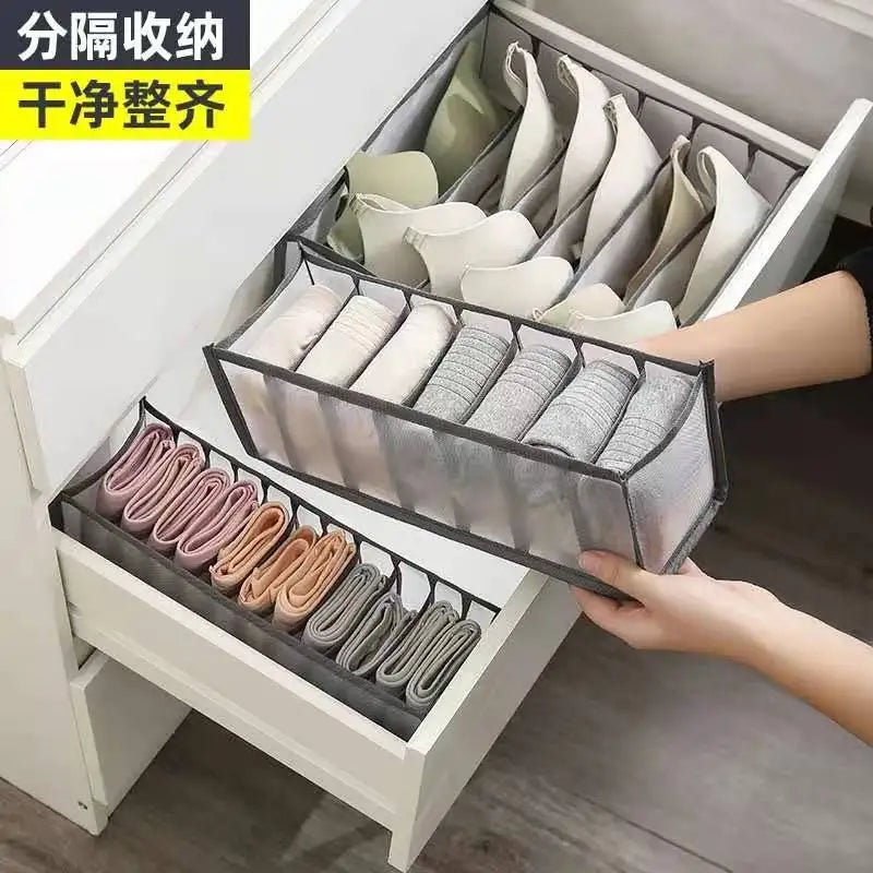 Underwear Bra Organizer Storage Box Drawer Closet Organizers Divider Boxes for Underwear Scarves Socks Bra - My Store