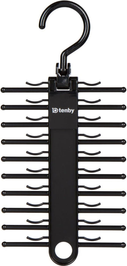 2 - PACK Black Tie Rack, Organizer, Hanger, Holder - Affordable Ti... - My Store