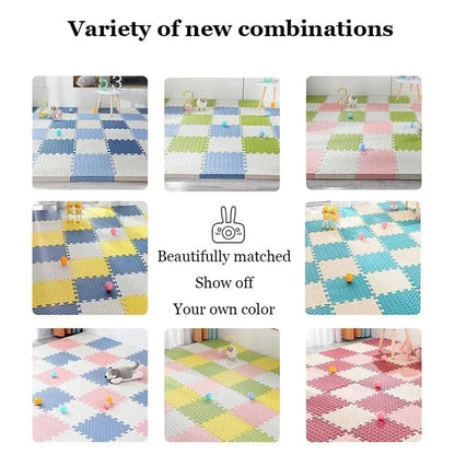 2.5Cm Thick Baby Puzzle Mats Play Mat Kids Interlocking Tiles Toys Carpet Soft Climbing Pad EVA Living Room Tatami Play Mats - My Store
