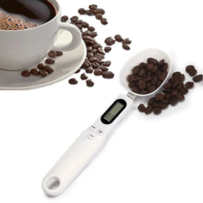 500G/0.1G Portable LCD Digital Kitchen Scale Measuring Spoon Gram Electronic Spoon Weight Volumn Food Scale New High Quality - My Store