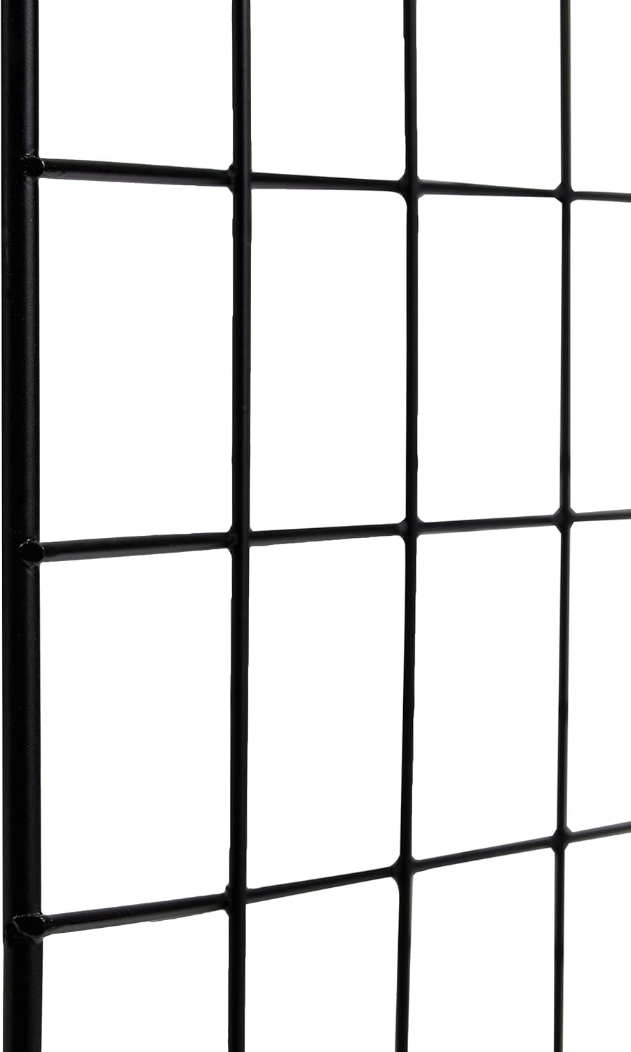 6 - Cube Wire Grid Stackable Storage Shelves, 30Cm X 30Cm, Black - My Store