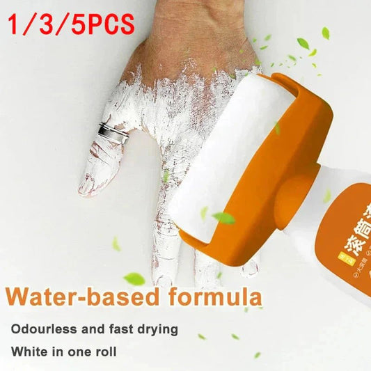 Antibacterial Wall Paint – Strong Repair Latex Paint with Roller Brush for Living Room & Kitchen - My Store