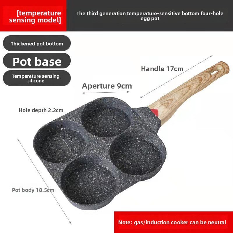 Four - hole breakfast egg burger pot - My Store