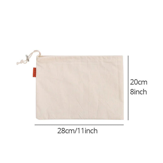 Linen Bread Bags,Reusable Drawstring Bag for Loaf, Homemade Artisan Bread Storage Bag,Linen Bread Bags for Baguette - My Store