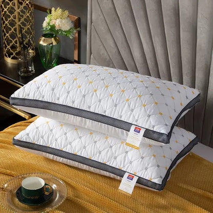 Non - floppy velvet cervical support adult pillow - My Store