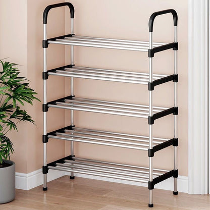 Reinforced Metal Shoe Rack with Multi - layer Storage - My Store