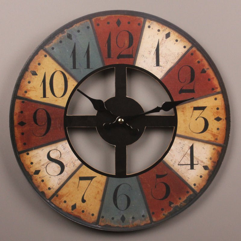 Vintage European Carved Wall Clock Creative - My Store